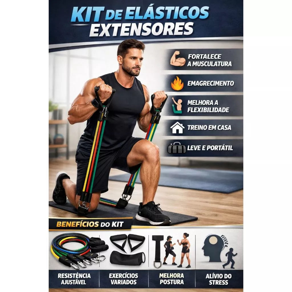Kit Treino em Casa Pura Syn® – Força e Mobilidade