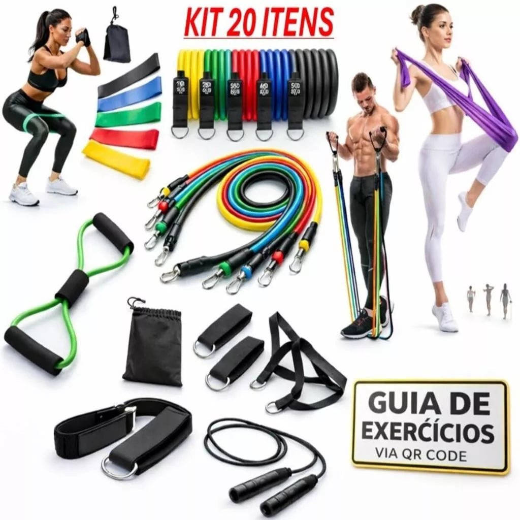 Kit Treino em Casa Pura Syn® – Força e Mobilidade