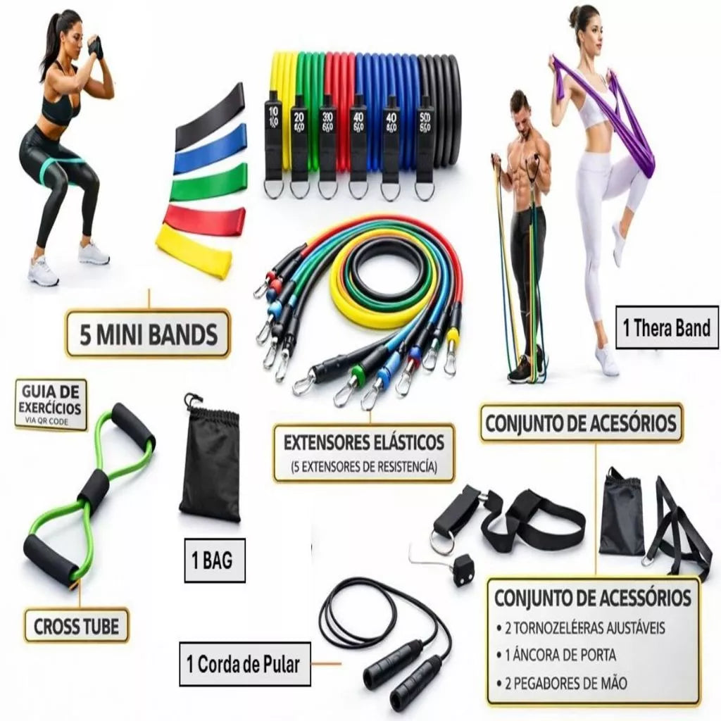 Kit Treino em Casa Pura Syn® – Força e Mobilidade