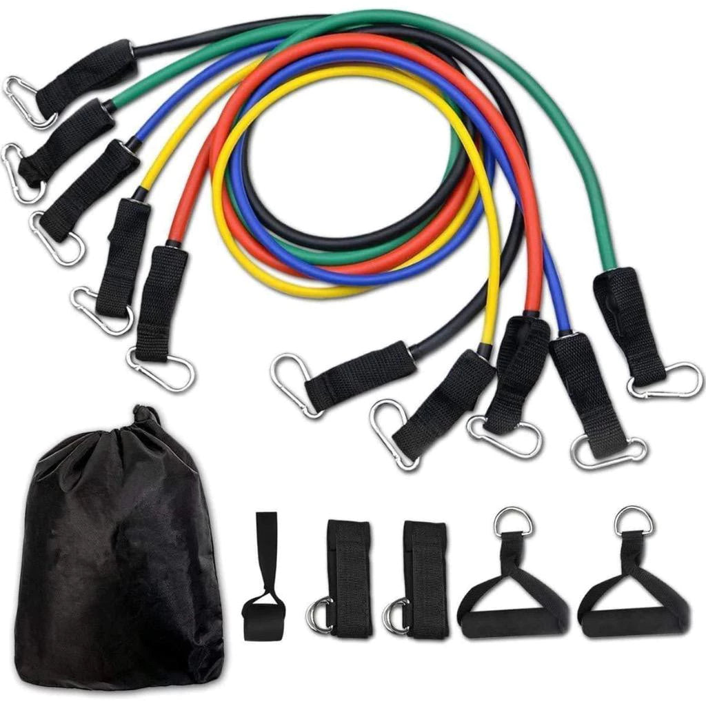 Kit Elástico 11 Itens Pura Syn® – Força e Mobilidade