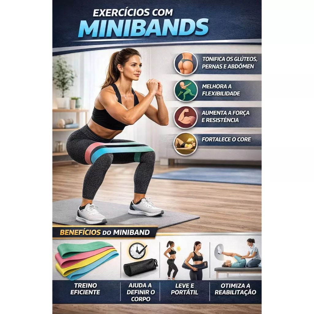 Kit Treino em Casa Pura Syn® – Força e Mobilidade